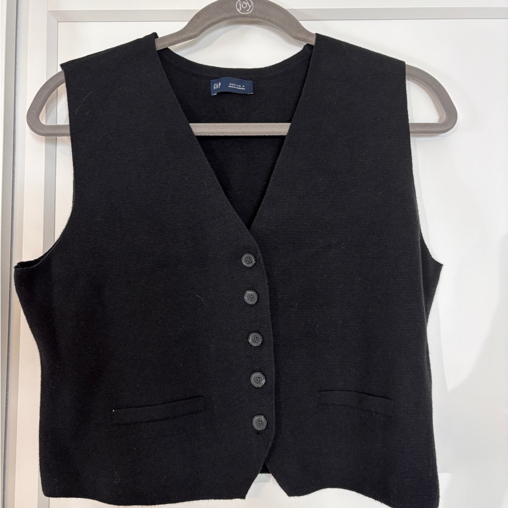 Gap CashSoft Sweater Vest Size Medium Petite